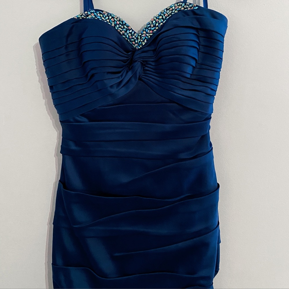Blue Homecoming/Winter Formal Dress